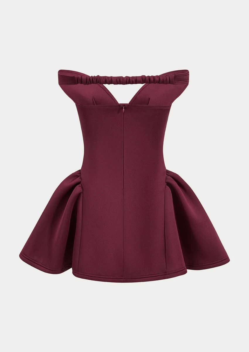 Off-Shoulder Mini Dress