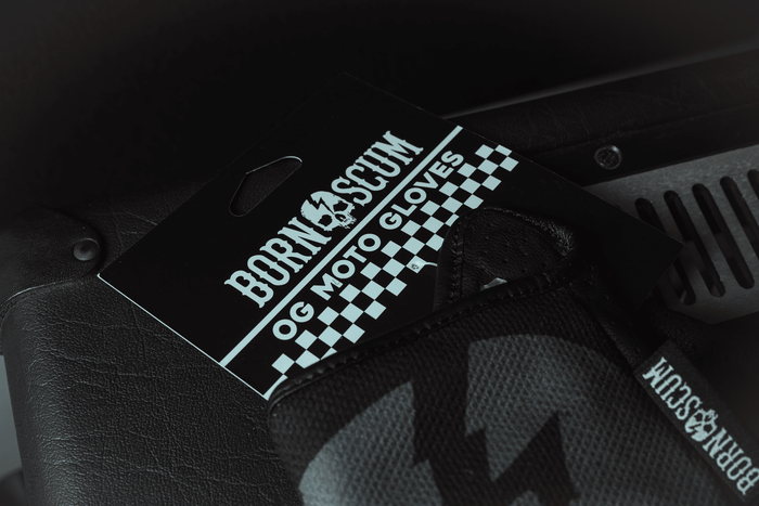OG MX GLOVES GRAY - Born Scum