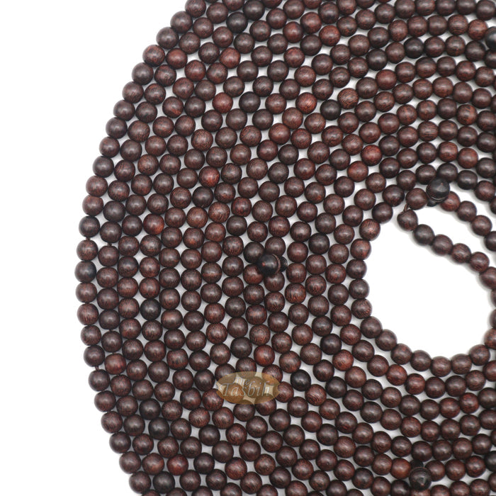 1000-Bead Tamarind Tree Tasbih 8 mm Sufi Prayer Beads with Tassels