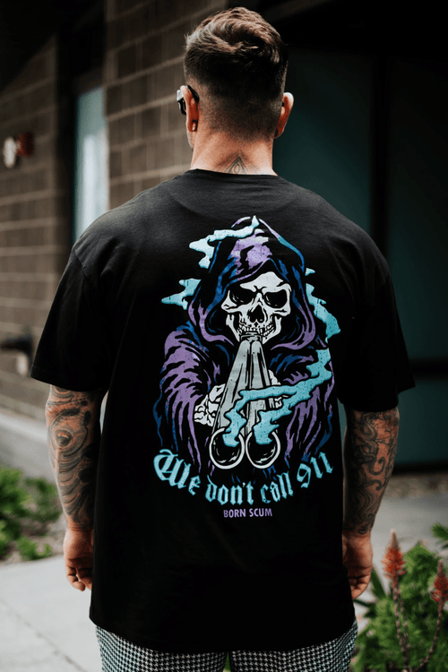 911 T-SHIRT - Born Scum