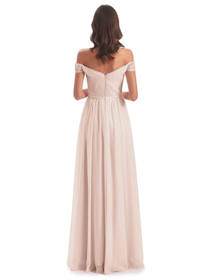 Charlotte Floor Length Off The Shoulder Bridesmaid Dresses