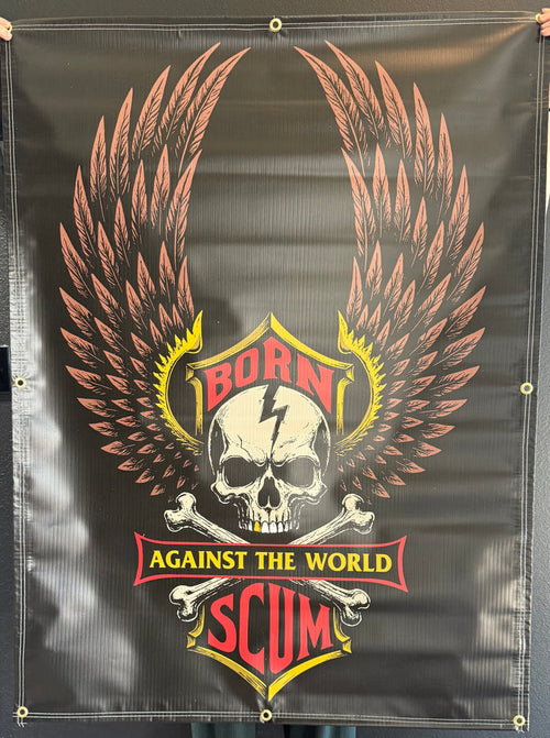 AGAINST THE WORLD BANNER