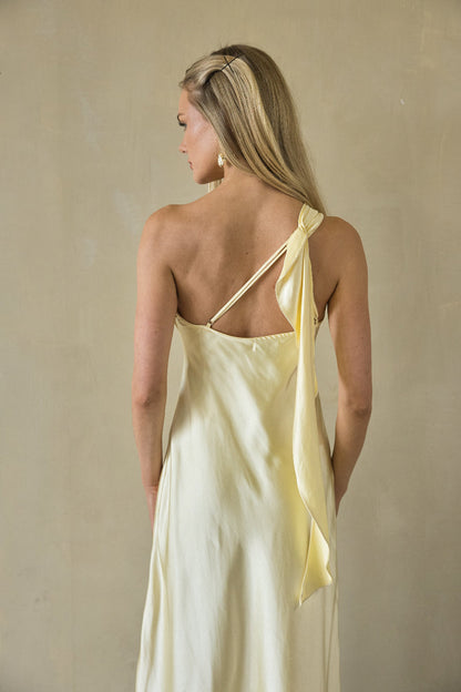 Sarahi Ruffle Strap Maxi Dress