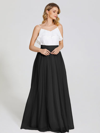 Hayden Two Pieces Tulle Bridesmaid Skirt