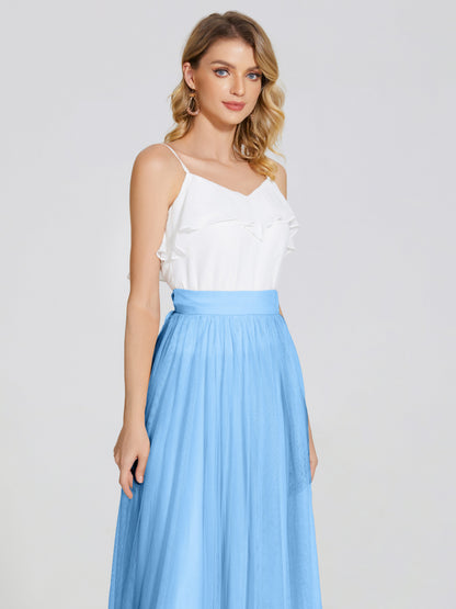 Hayden Two Pieces Tulle Bridesmaid Skirt