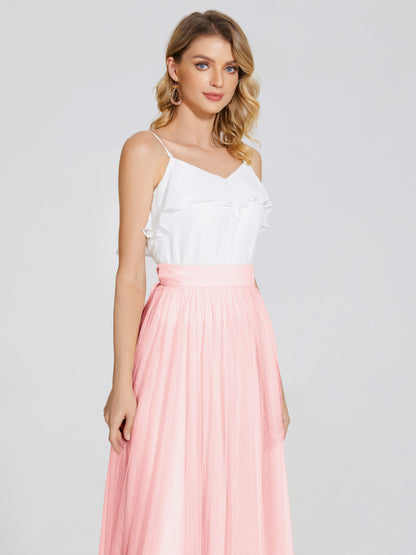 Hayden Two Pieces Tulle Bridesmaid Skirt