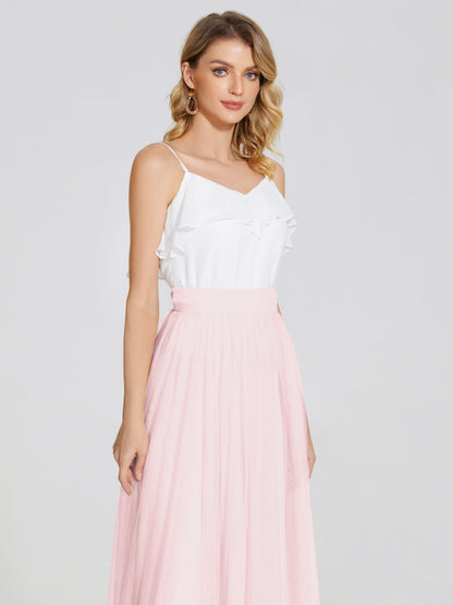 Hayden Two Pieces Tulle Bridesmaid Skirt