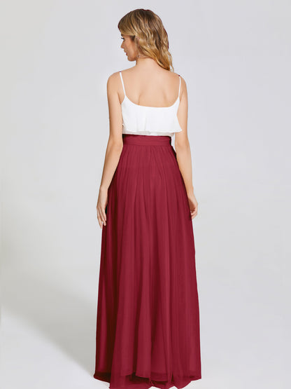 Hayden Two Pieces Tulle Bridesmaid Skirt
