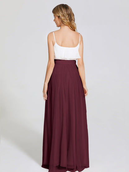Hayden Two Pieces Tulle Bridesmaid Skirt