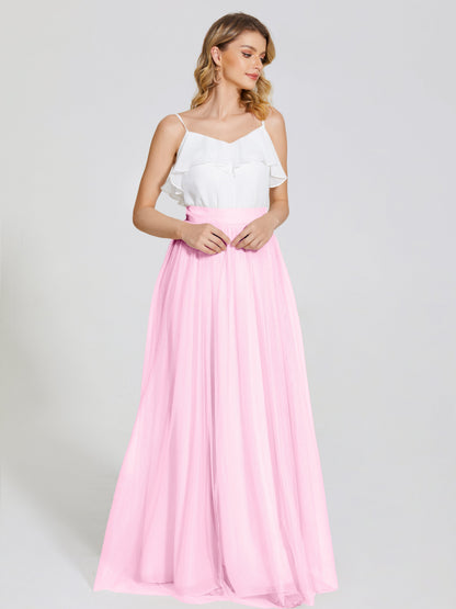 Hayden Two Pieces Tulle Bridesmaid Skirt