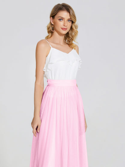 Hayden Two Pieces Tulle Bridesmaid Skirt