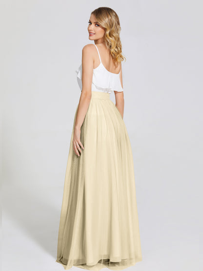 Hayden Two Pieces Tulle Bridesmaid Skirt