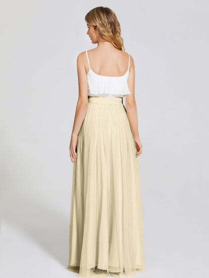 Hayden Two Pieces Tulle Bridesmaid Skirt