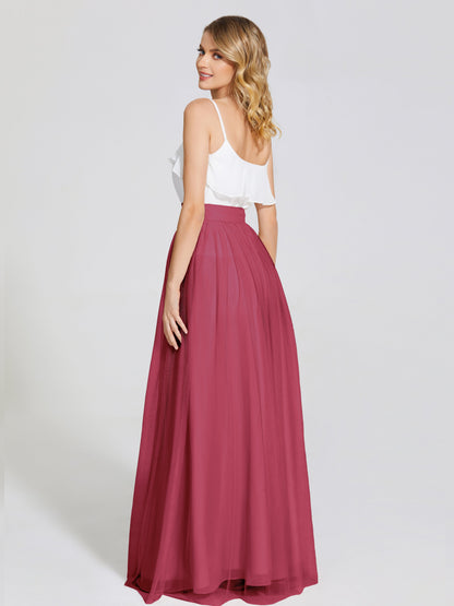Hayden Two Pieces Tulle Bridesmaid Skirt