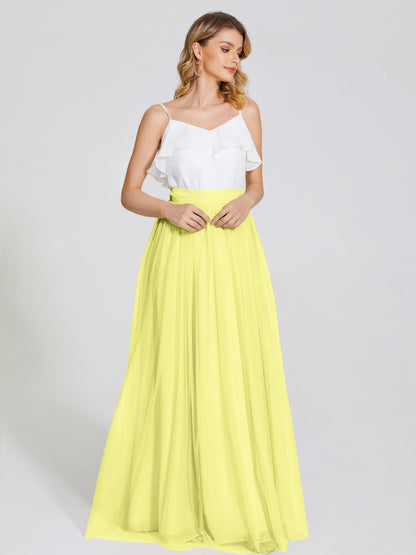 Hayden Two Pieces Tulle Bridesmaid Skirt