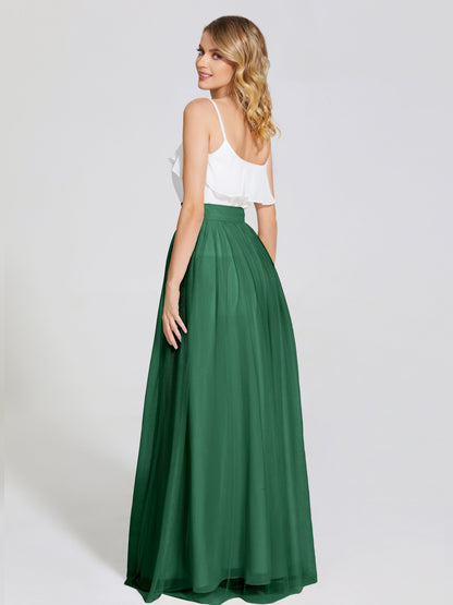 Hayden Two Pieces Tulle Bridesmaid Skirt