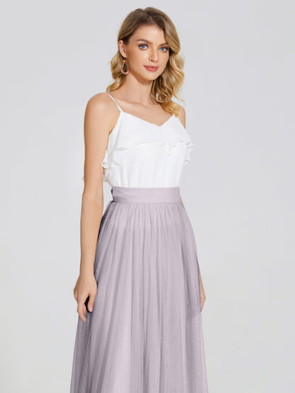 Hayden Two Pieces Tulle Bridesmaid Skirt