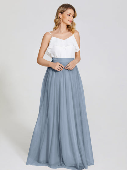Hayden Two Pieces Tulle Bridesmaid Skirt