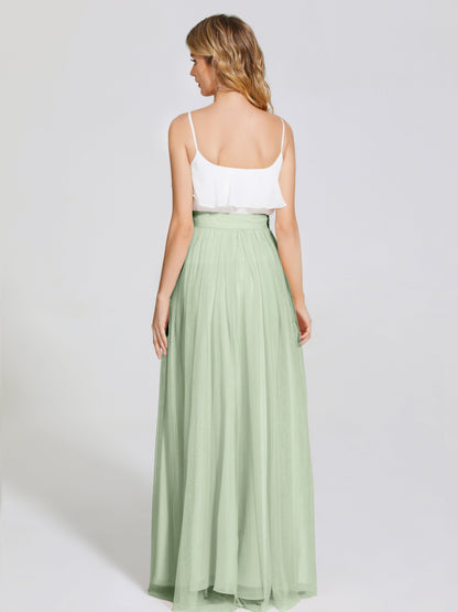 Hayden Two Pieces Tulle Bridesmaid Skirt