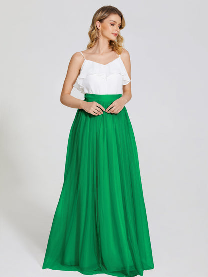 Hayden Two Pieces Tulle Bridesmaid Skirt