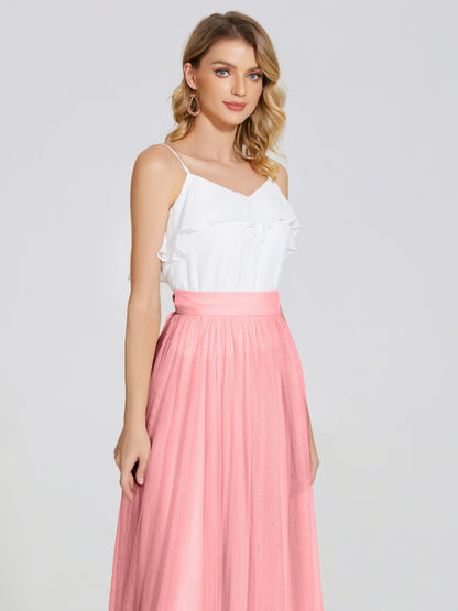 Hayden Two Pieces Tulle Bridesmaid Skirt