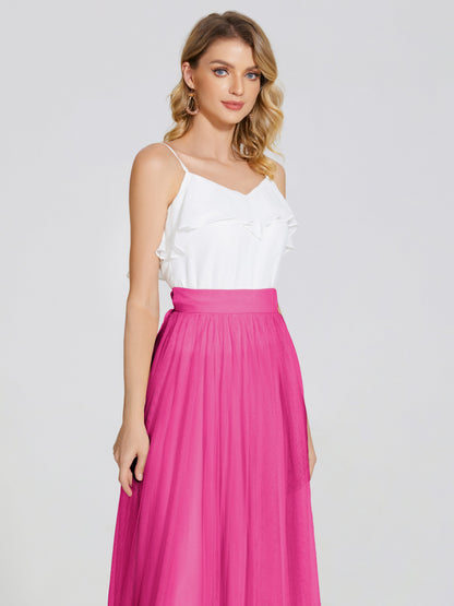 Hayden Two Pieces Tulle Bridesmaid Skirt