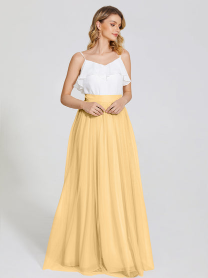 Hayden Two Pieces Tulle Bridesmaid Skirt