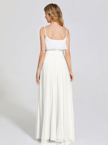 Hayden Two Pieces Tulle Bridesmaid Skirt
