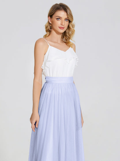 Hayden Two Pieces Tulle Bridesmaid Skirt