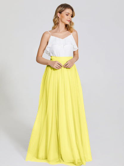 Hayden Two Pieces Tulle Bridesmaid Skirt