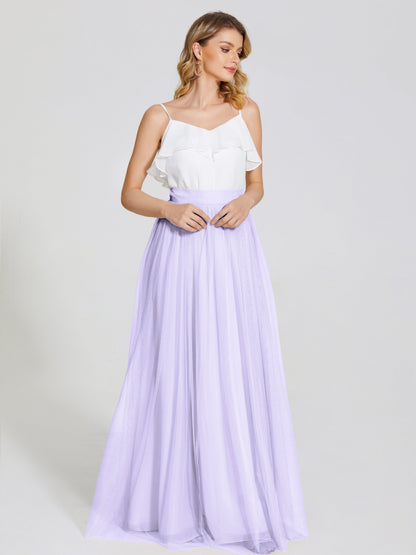 Hayden Two Pieces Tulle Bridesmaid Skirt
