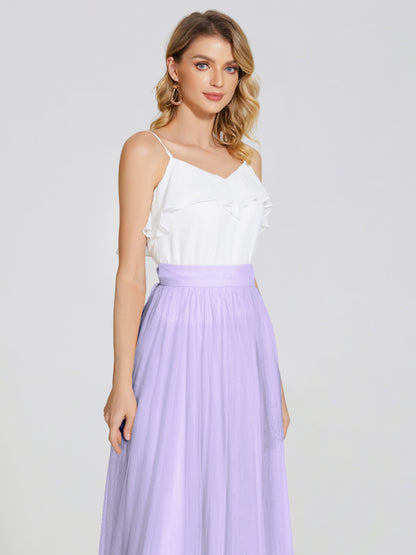 Hayden Two Pieces Tulle Bridesmaid Skirt