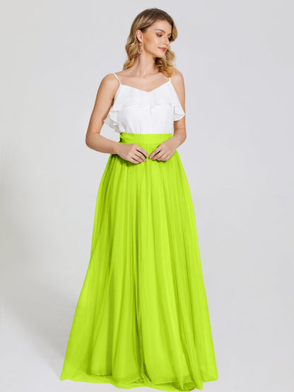 Hayden Two Pieces Tulle Bridesmaid Skirt