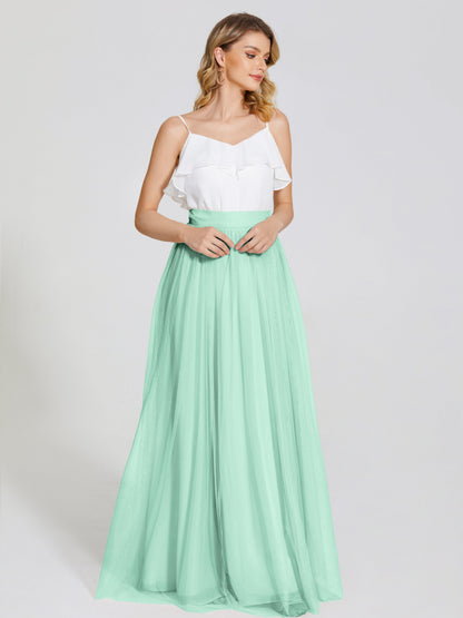 Hayden Two Pieces Tulle Bridesmaid Skirt
