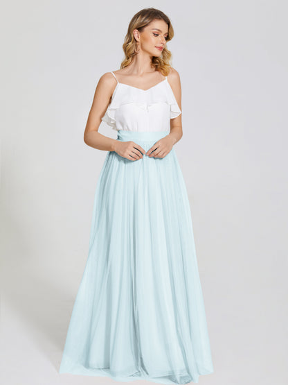 Hayden Two Pieces Tulle Bridesmaid Skirt