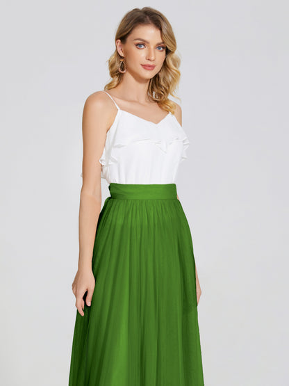 Hayden Two Pieces Tulle Bridesmaid Skirt