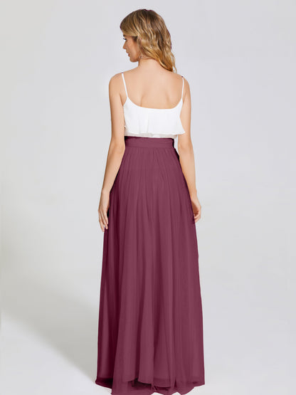 Hayden Two Pieces Tulle Bridesmaid Skirt