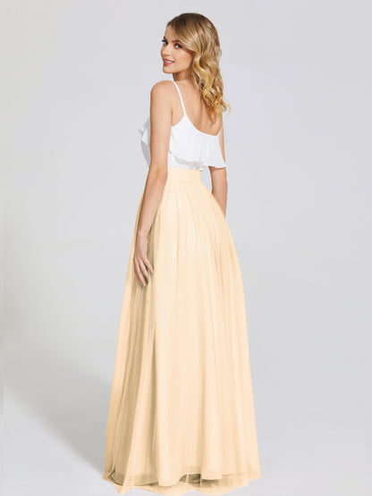 Hayden Two Pieces Tulle Bridesmaid Skirt