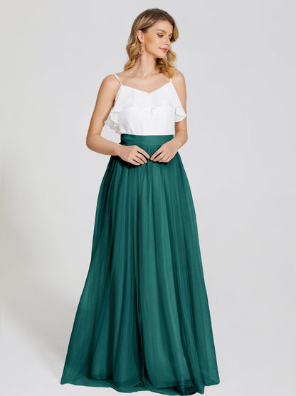 Hayden Two Pieces Tulle Bridesmaid Skirt