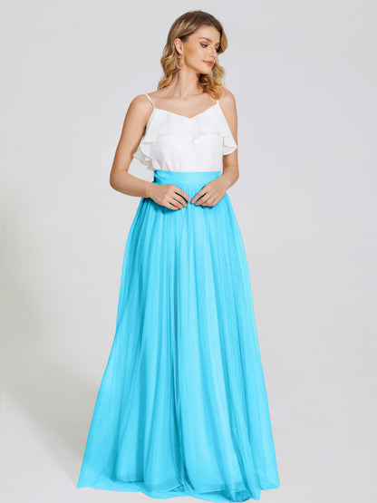 Hayden Two Pieces Tulle Bridesmaid Skirt