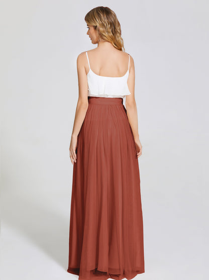 Hayden Two Pieces Tulle Bridesmaid Skirt