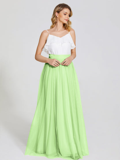 Hayden Two Pieces Tulle Bridesmaid Skirt