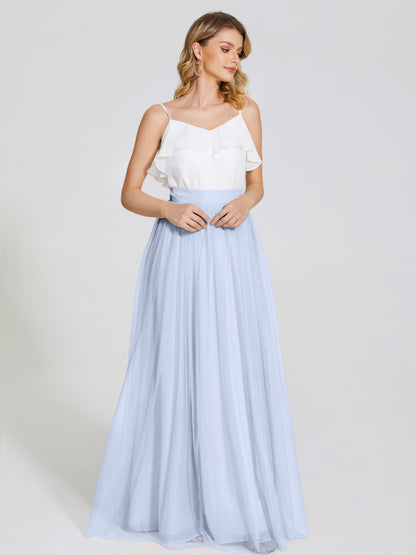 Hayden Two Pieces Tulle Bridesmaid Skirt