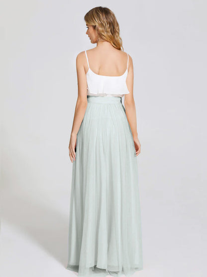 Hayden Two Pieces Tulle Bridesmaid Skirt