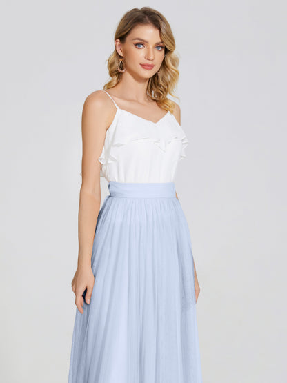 Hayden Two Pieces Tulle Bridesmaid Skirt