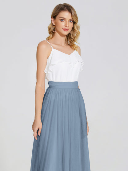Hayden Two Pieces Tulle Bridesmaid Skirt