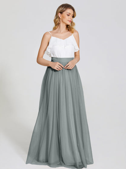 Hayden Two Pieces Tulle Bridesmaid Skirt