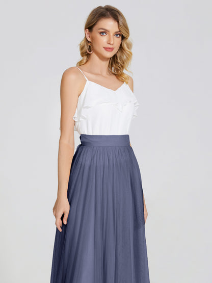 Hayden Two Pieces Tulle Bridesmaid Skirt