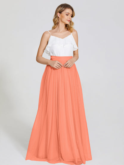 Hayden Two Pieces Tulle Bridesmaid Skirt