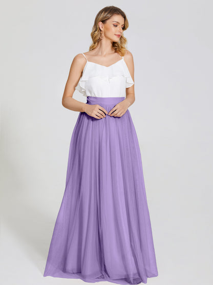 Hayden Two Pieces Tulle Bridesmaid Skirt